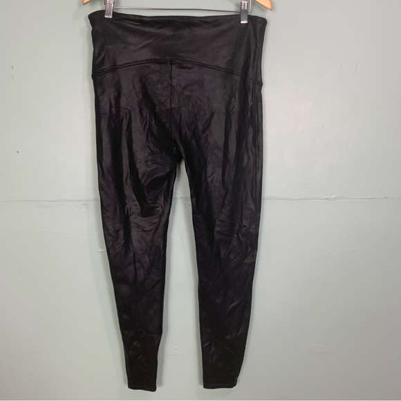 Spanx Faux Leather Plus Size 2XL Black 2437P - Picture 2 of 13
